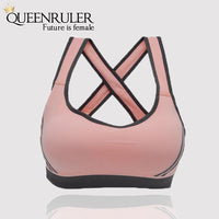 Breathable Fitness Bra (Pink) - Queenruler