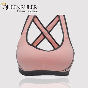 Breathable Fitness Bra (Pink) - Queenruler