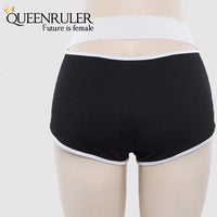 High Waist Athletic Shorts (Black) - Queenruler