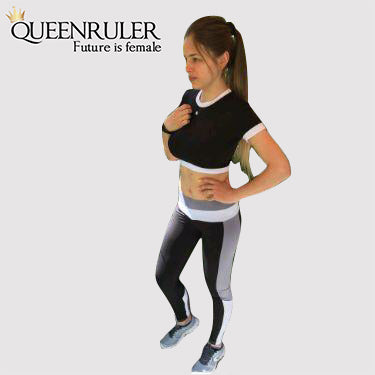 Two Piece Sport Suit (Gray) - Queenruler