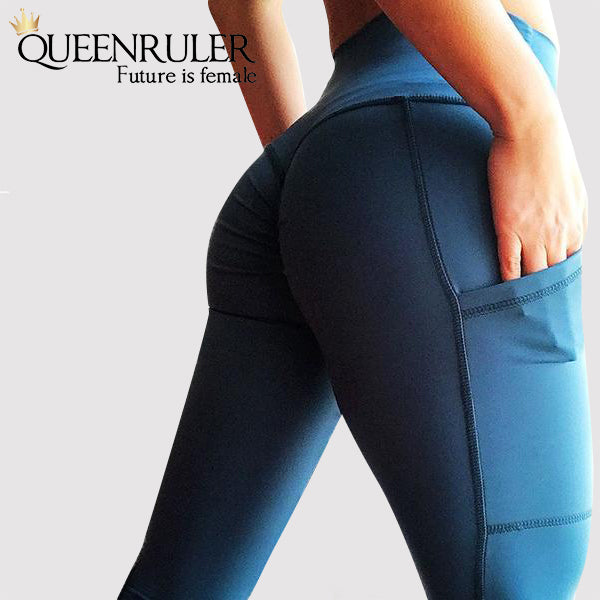 High waist Booty Yoga Pants - Queenruler