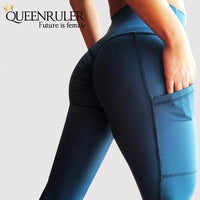 High waist Booty Yoga Pants - Queenruler