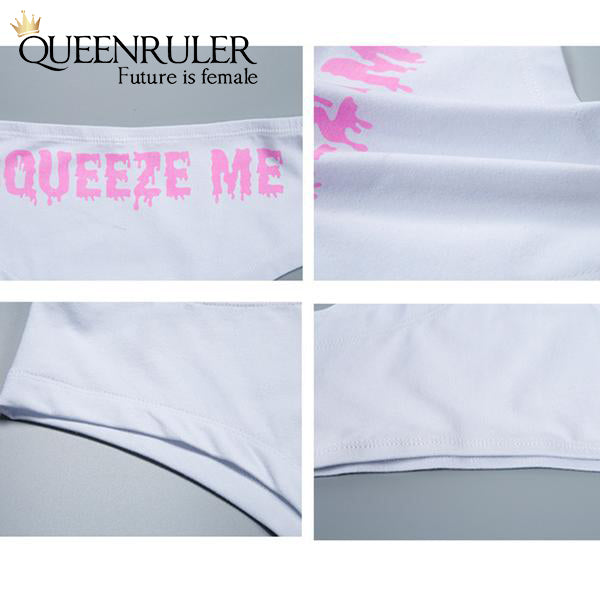 Squeeze Me Pantie (Black) - Queenruler