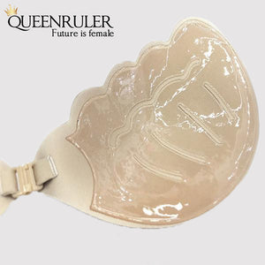 Pearly Shell Breathable Bra (Khaki and Black) - Queenruler