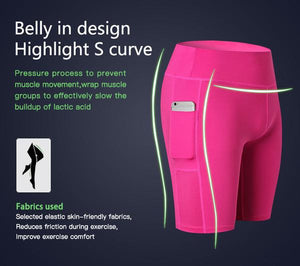 Red Short New Quick Dry Yoga Sets | Queensruler