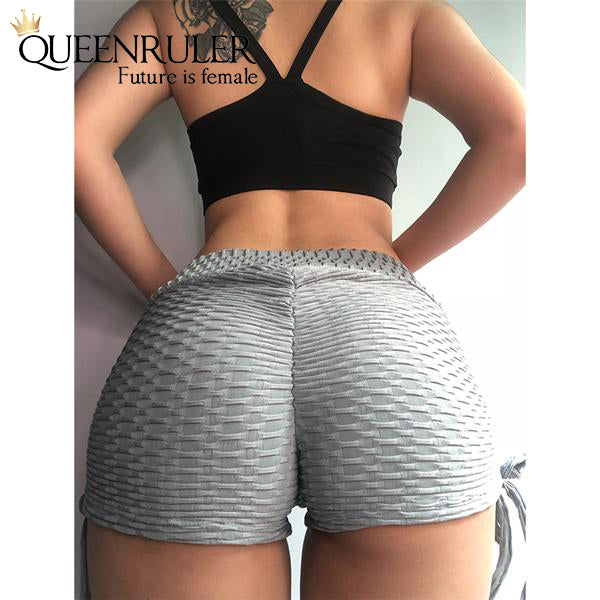 Sexy Laces Shorts (Gray) - Queenruler