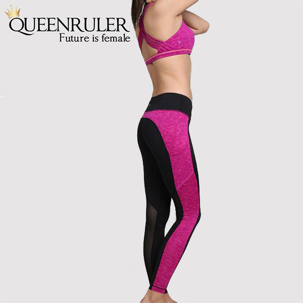 Women Fitness Leggings (Plum) - Queenruler