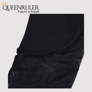 Sexy Mesh Slim Leggings - Queenruler