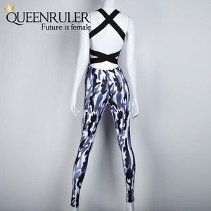 Military Camo Athletic Bodysuit - Queenruler