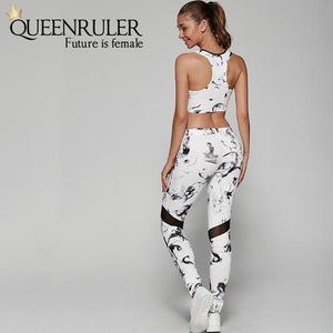 Black Smoke Yoga Set - Queenruler