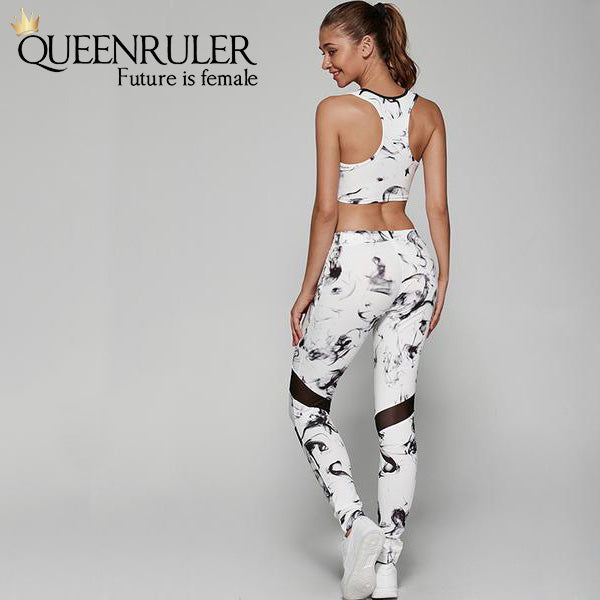 Black Smoke Yoga Set - Queenruler