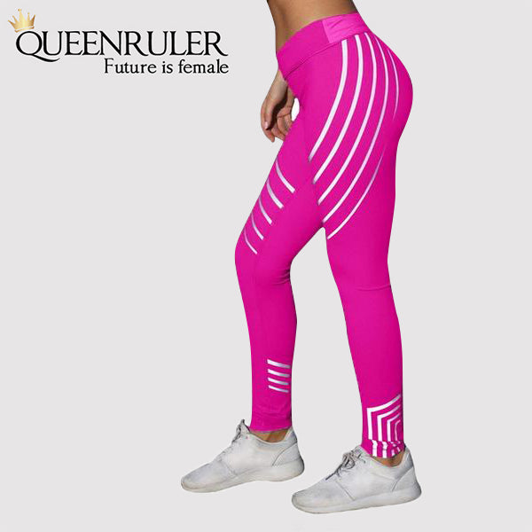 Yoga Striped Pants - Queenruler