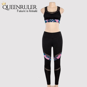 Sleeveless Crop Top 2 PC Set - Queenruler