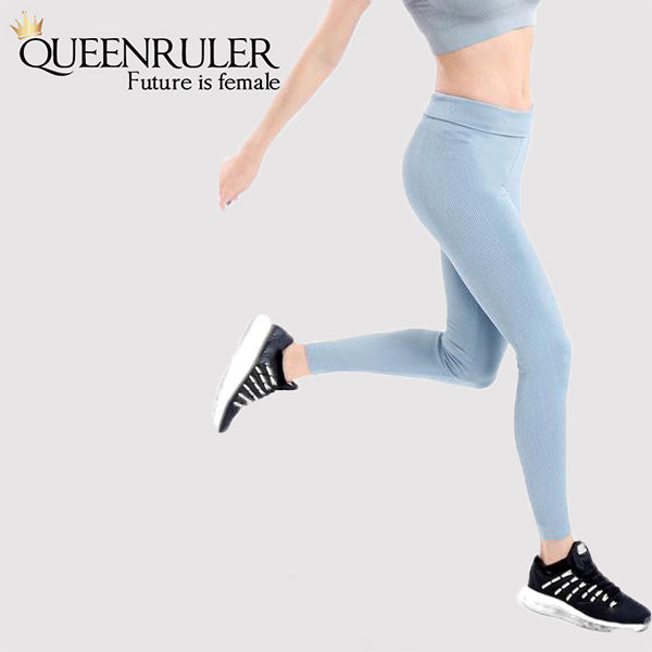 Quick Dry Yoga Pants (Silver) - Queenruler