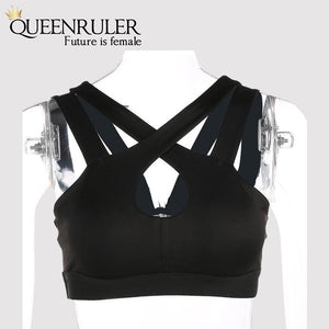 Strappy Sport Bra - Queenruler