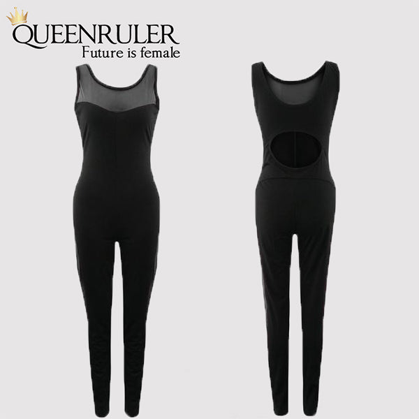 Women Jumpsuit (Black) - Queenruler