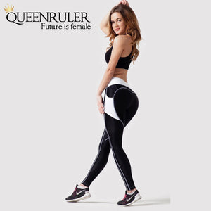Casual Heart Shape Leggings - Queenruler