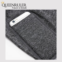Athletic Leggings With Pocket (Rose Red) - Queenruler