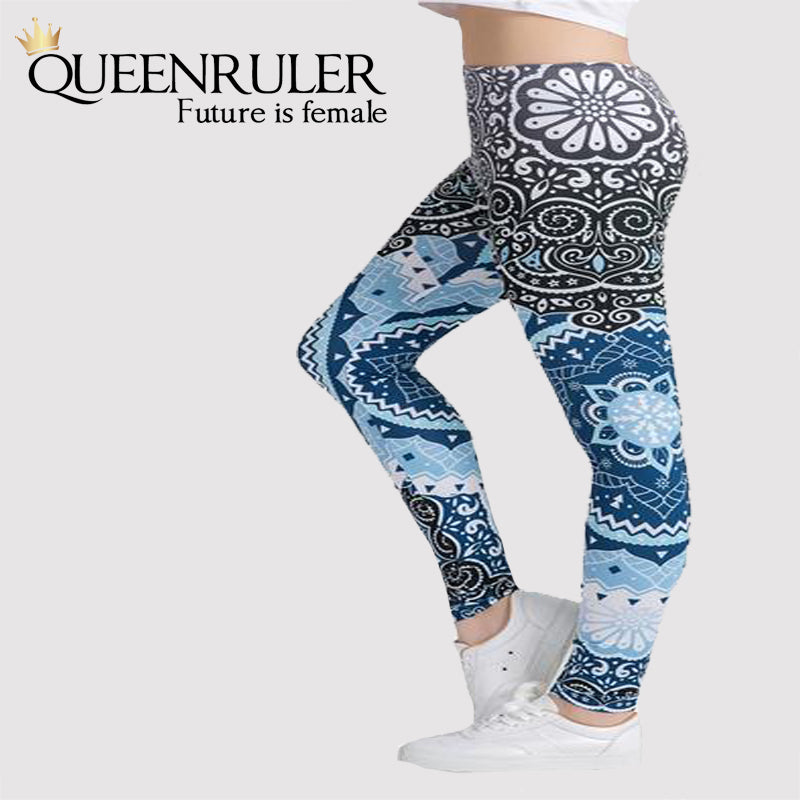 Round Aztec Design Pants - Queenruler