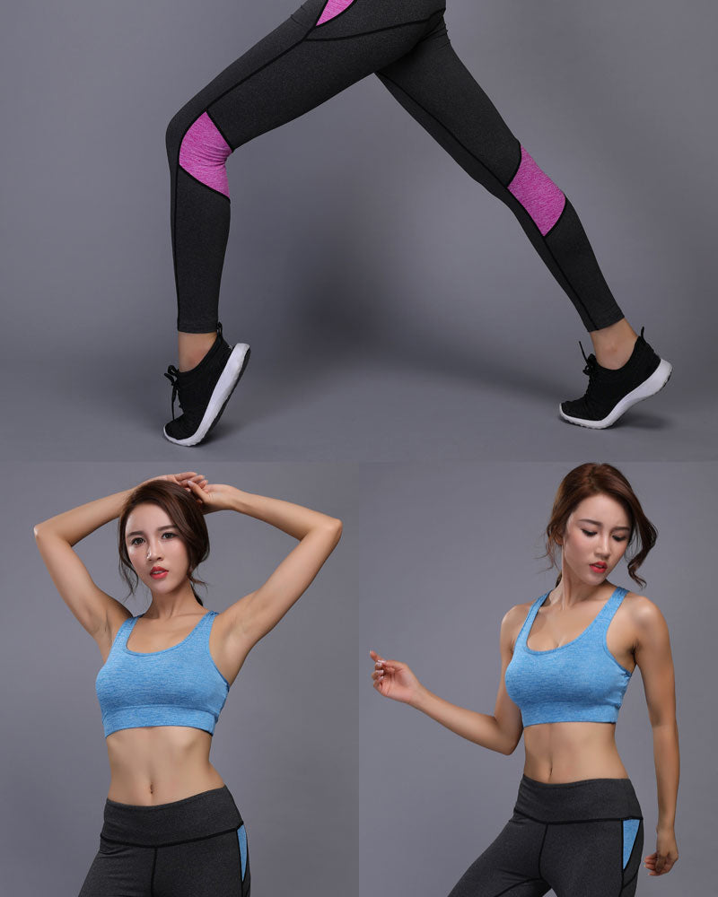 2PC Fitness Outfit (Blue) - Queenruler