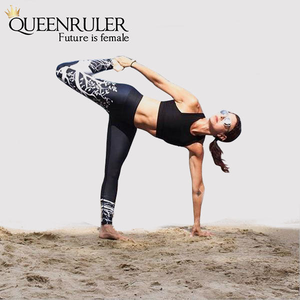 Tree of Nature Leggings (Black) - Queenruler