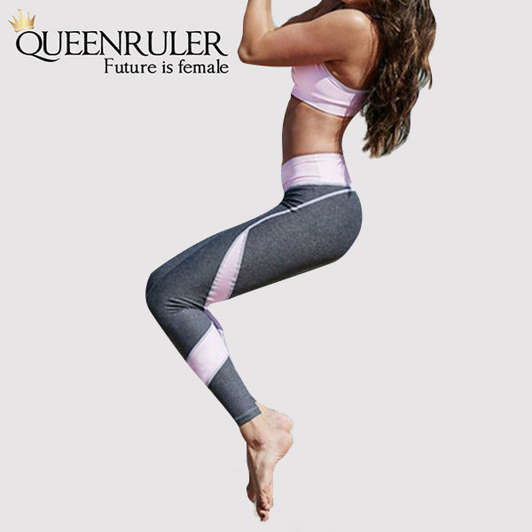 High Waist Running Set (Pink) - Queenruler