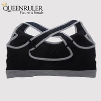 Breathable Fitness Bra (Black) - Queenruler