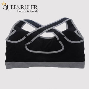 Breathable Fitness Bra (Black) - Queenruler