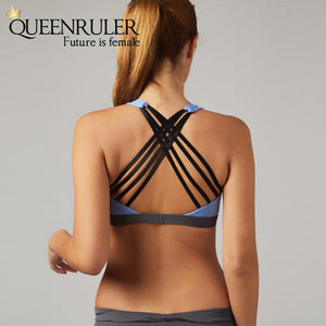 Sexy Cross Sport Bra (3PCS Blue) - Queenruler