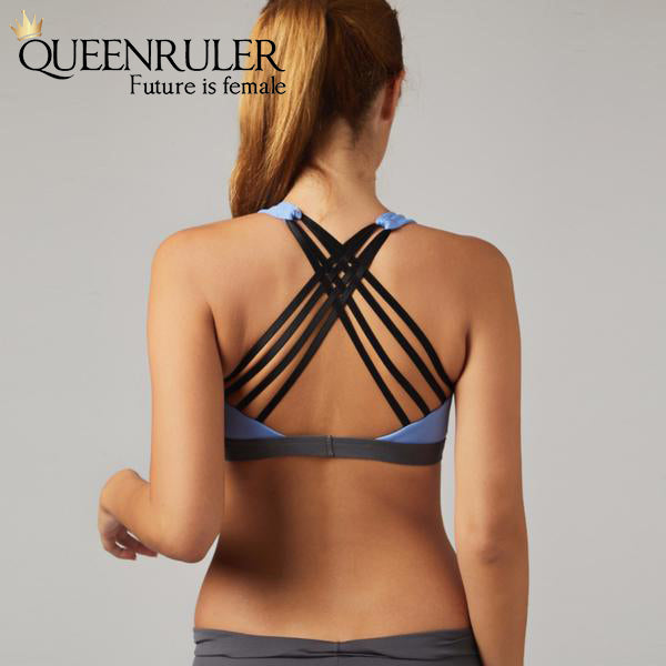 Sexy Cross Sport Bra (3PCS Blue) - Queenruler