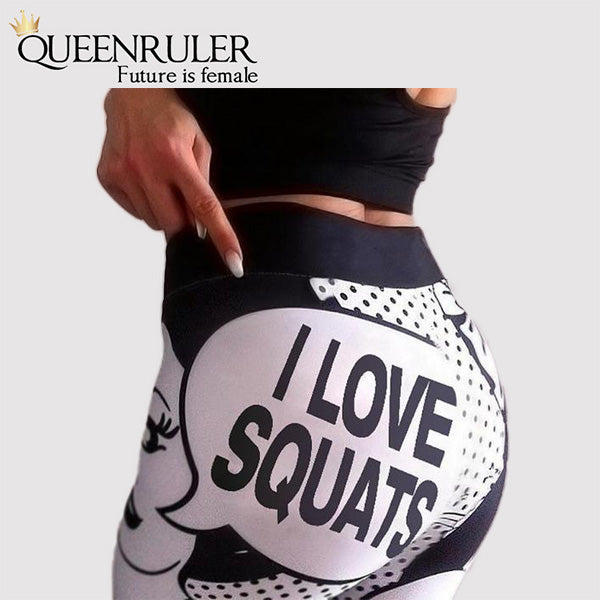 I Love Squats Leggings - Queenruler
