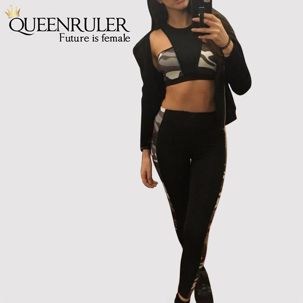 High Quality military Yoga Suit - Queenruler
