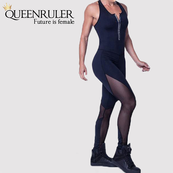 Yoga Tracksuit (Black) - Queenruler