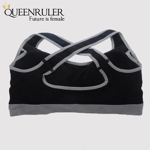 Breathable Fitness Bra (Light Green) - Queenruler