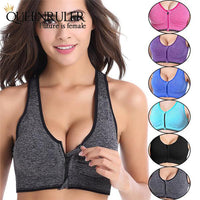 Cleavage Enhancing Athletic Bra (Black) - Queenruler