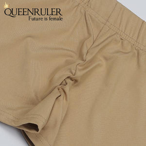 Queenruler Sexy Athletic Shorts (White) - Queenruler