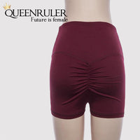 Women Fitness Scrunch Shorts - Queenruler