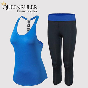 2 Piece Open Back Sleeveless Set - Queenruler