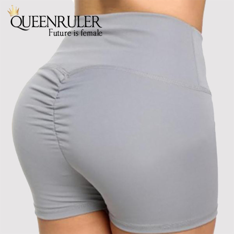 Women Fitness Scrunch Shorts - Queenruler