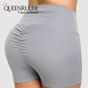 Women Fitness Scrunch Shorts - Queenruler