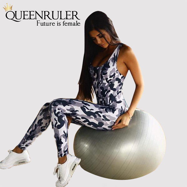 Military Camo Athletic Bodysuit - Queenruler