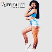 Skin Print Low Waist Leggings - Queenruler
