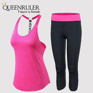 2 Piece Open Back Sleeveless Set - Queenruler