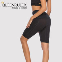 Quick Dry Running Tights (Black) - Queenruler