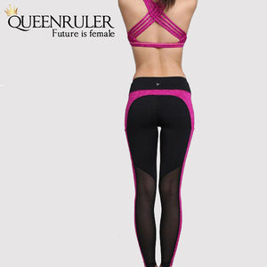 Women Fitness Leggings (Plum) - Queenruler