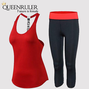 2 Piece Open Back Sleeveless Set - Queenruler