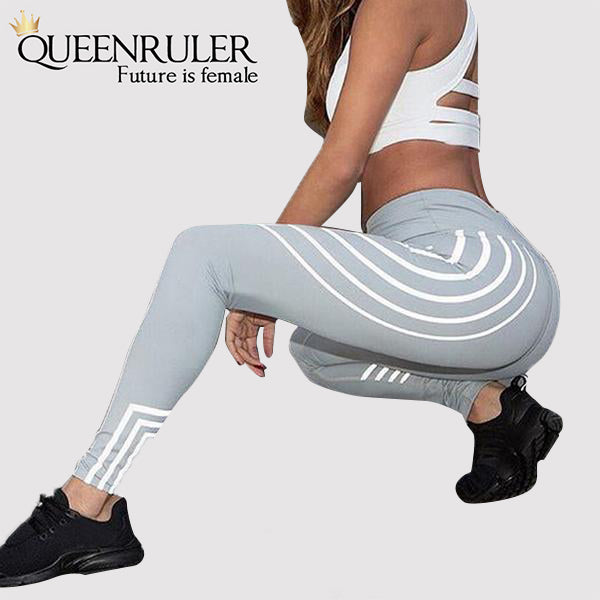 Yoga Striped Pants - Queenruler