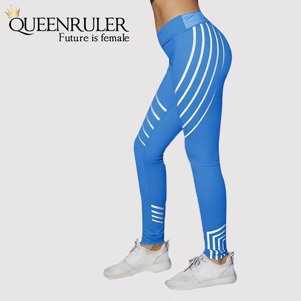 Yoga Striped Pants - Queenruler