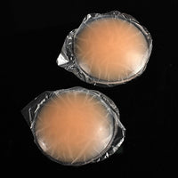 Strapless Self Adhesive Nipple Breast Pasties Cover Reusable Silicone Invisible Bra Pad Enhancers Adhesive Bras