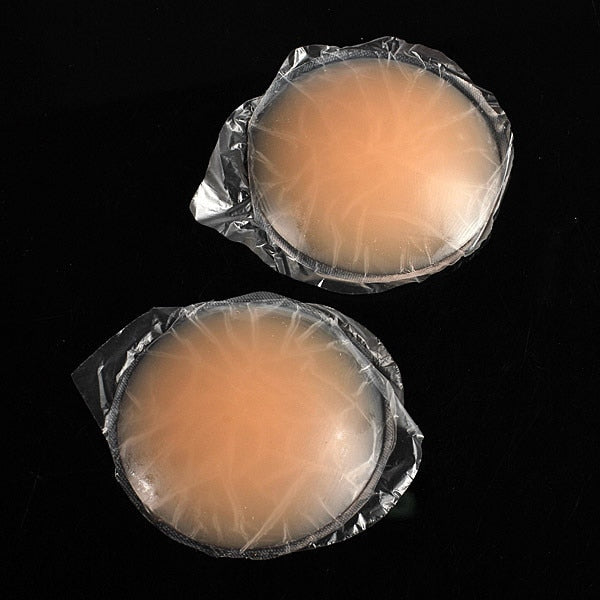 Strapless Self Adhesive Nipple Breast Pasties Cover Reusable Silicone Invisible Bra Pad Enhancers Adhesive Bras